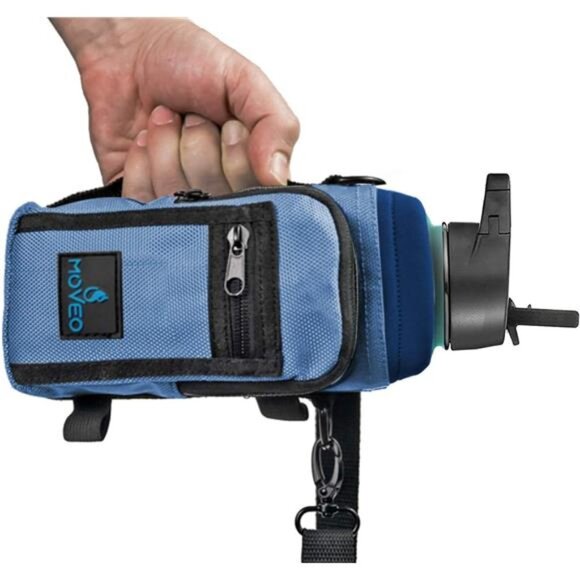 Water Bottle Holder Carrier - Bottle Cooler w/Adjustable Shoulder Strap - Picture 5 of 7